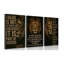3 Piece Wrapped Canvas Print-2122834202