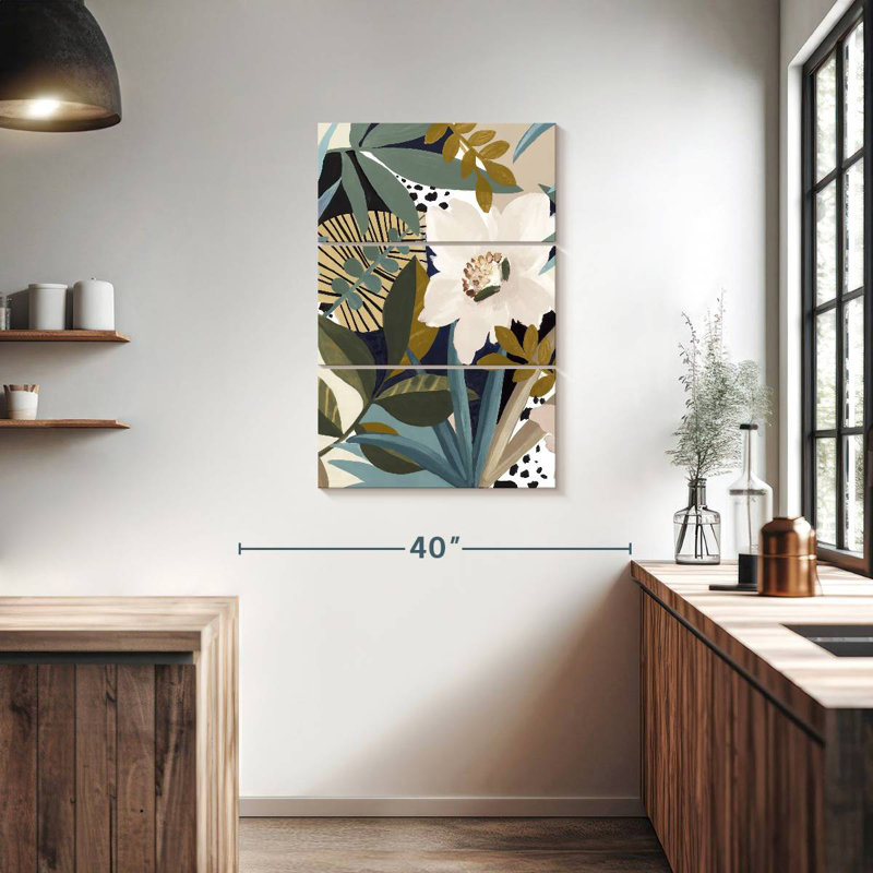 Symphonie florale I, H 38 po x l 24 po