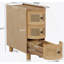 Table de chevet en bois, table de bout, table d'appoint