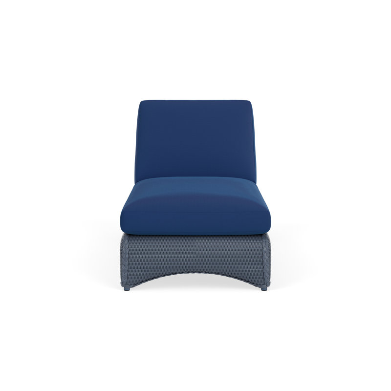 Loom Outdoor Chaise Lounge, Friendly Carnival, Denim Blue