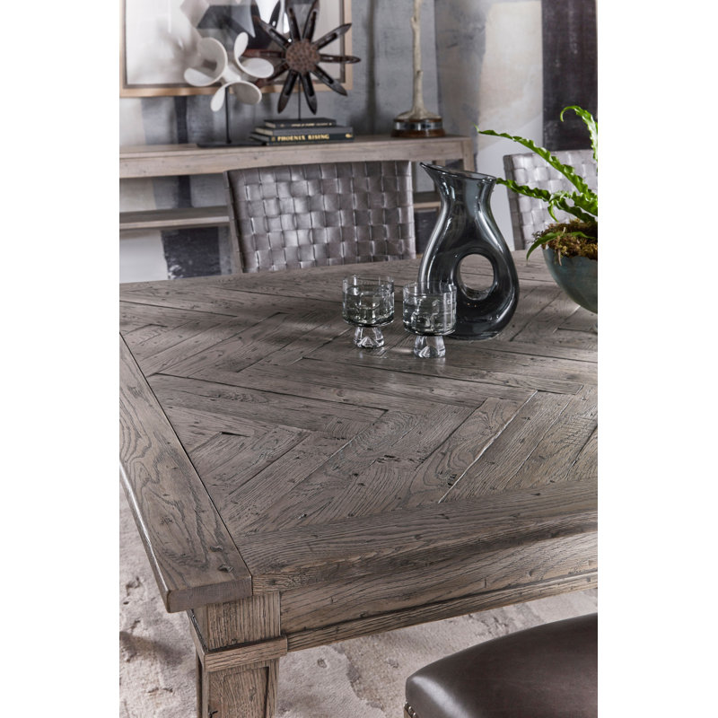 Echoes Reclaimed Oak Extendable Dining Table for Ten