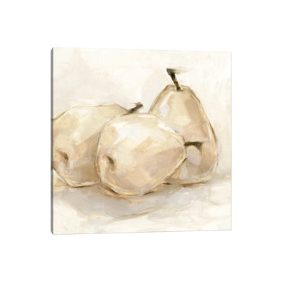 Pear Study II by Ethan Harper - Wrapped Canvas Painting