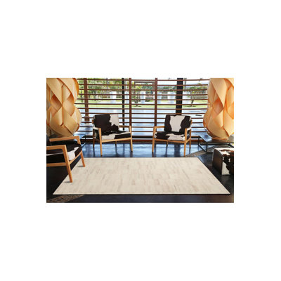Tapis crème lavable à la machine à motifs colorés crème