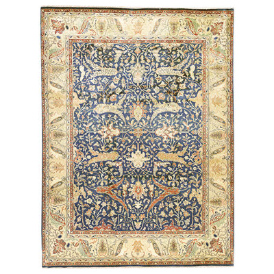 One-of-a-Kind 9'1" X 12'3" Hand Knotted Area Rug