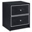 Table de chevet 2 tiroirs