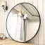 Bhagwanaram Aluminum Framed Round Wall Mirror-747923988-747923989