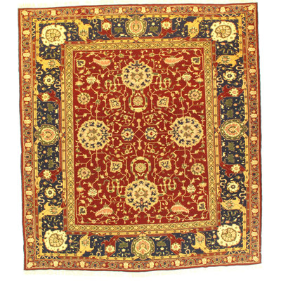 Sultanabad One-of-a-Kind 7'9" x 8'11" Hand Knotted Area Rug