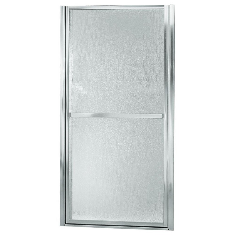 Finesse 33.5" x 65.5" Pivot Shower Door, Silver
