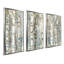 «Birch Wood Meadow» par Susan Jill, reproduction sur toile flottante 3 pièces-62940700