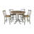Caladin Extendable Solid Wood Dining Set-1163653440-1085072042