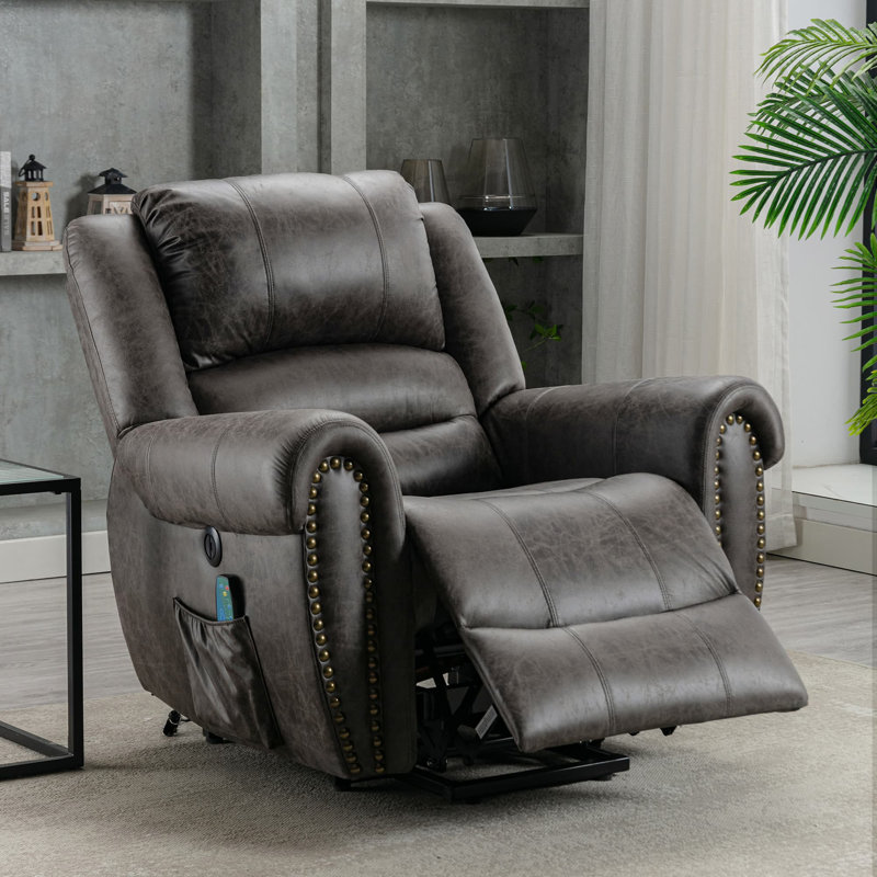 Cydnei Upholstered Heated Massage Chair