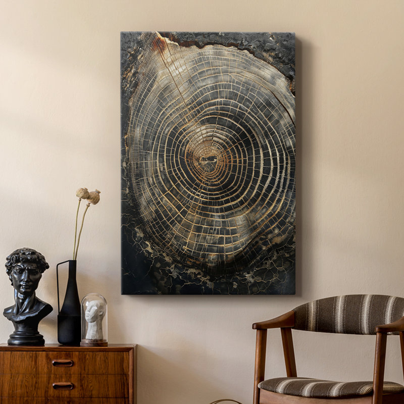 ABSTRACT Series CC - Gallery Cavas sur mesure, H 48 po x l 32 po