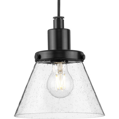 Luminaire suspendu conique à 1 lumière Landrich
