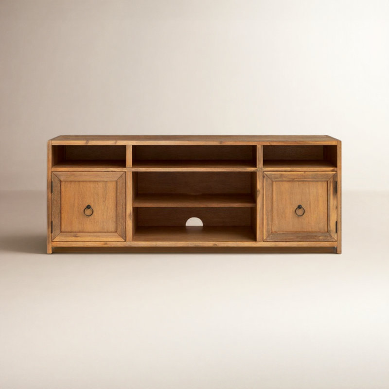 Butler Lark Natural Wood TV Stand, Natural