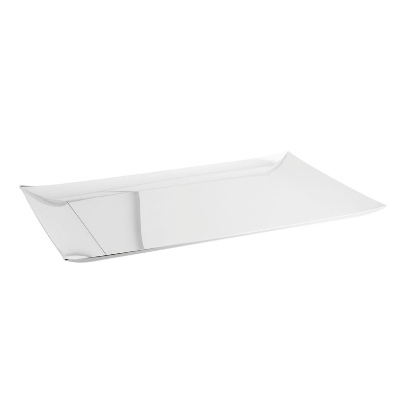 Linea Q Stainless Steel Tray, 11" W x 17" L x 2.25" H