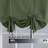 Curtain Thermal Insulated Tie Up Window Shade Light Blocking Curtains for Bathroom, Rod Pocket Single Panel-362281074