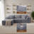 Compression Modular and combinable L-shaped Boneless sofa-445031283