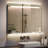 Led Lighted Fog-Free Mirror With Storage Shelf Wall-Mounted Waterproof