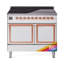 ILVE Nostalgie II Noblesse 40 inch Induction Range (Solid Door, RAL)-1129647208