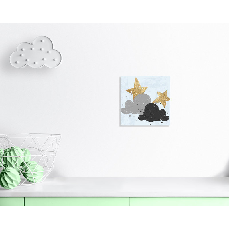 Bonne nuit 3, H 16 po x l 16 po x P 1,5 po, Toile