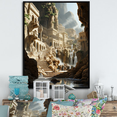 "Datra", art du pèlerinage Hadj IV, reproduction d'art sur toile