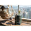 Table d'appoint hexagonale en marbre naturel avec finition polie
