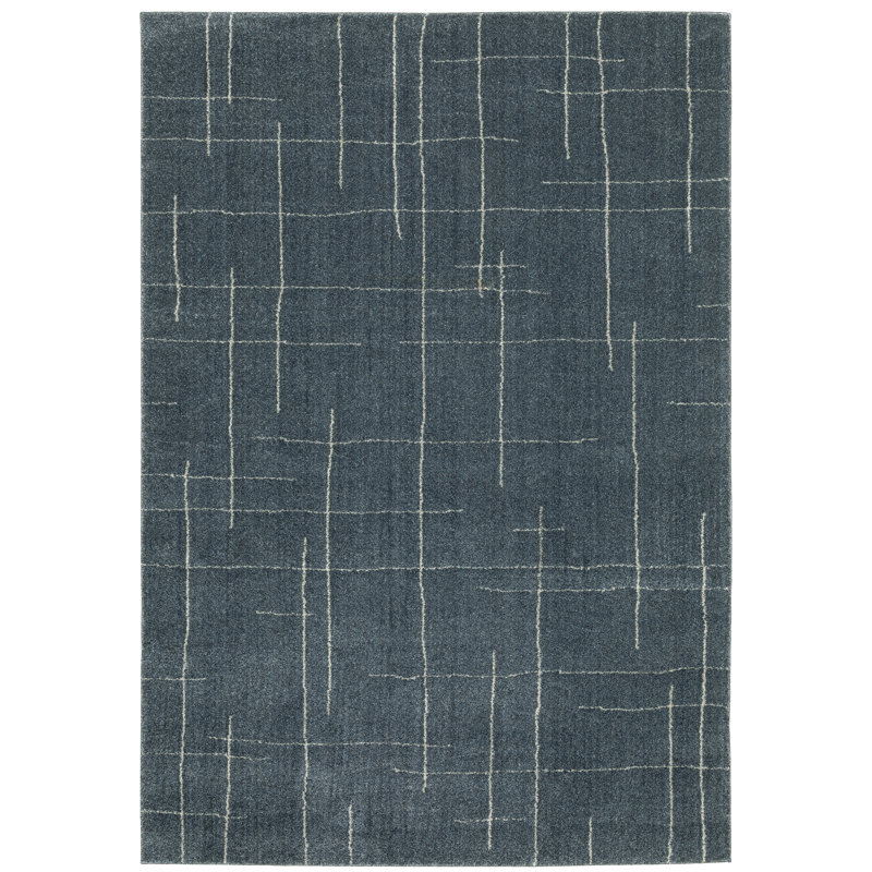 Androscogin Geometric Indoor Rug, Rectangle 5'3" x 7'6"