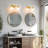 Meola 2-Light Dimmable Vanity Light -600405732