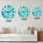 Horloge murale Turquoise-1384530975