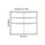 Commode d'appoint simple et multifonctionnelle-1837555279