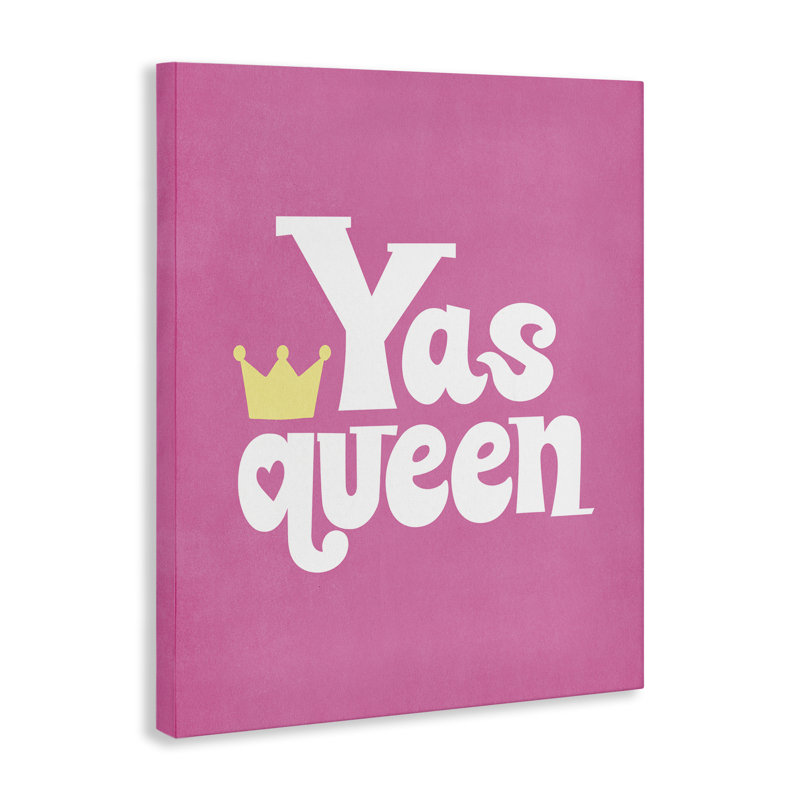 «Yas Queen with Crown» par Nataly White, H 48 po x l 36 po