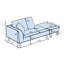 Méridienne et repose-pieds Lounges-598627105