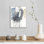 Indigo Splatter I par Victoria Barnes - reproduction d'art sur toile