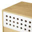Meuble pour chat moderne 2 en 1, bac à litière et table d'appoint avec rangement pour petits et moyens chats-924324956