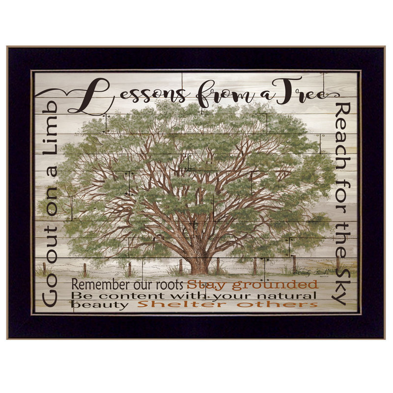 "Lessons from a Tree" by Cindy Jacobs, Ready to Hang Framed Print