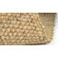 Tapis de couleur unie en jute naturel tissé à la main Debroh-19266165