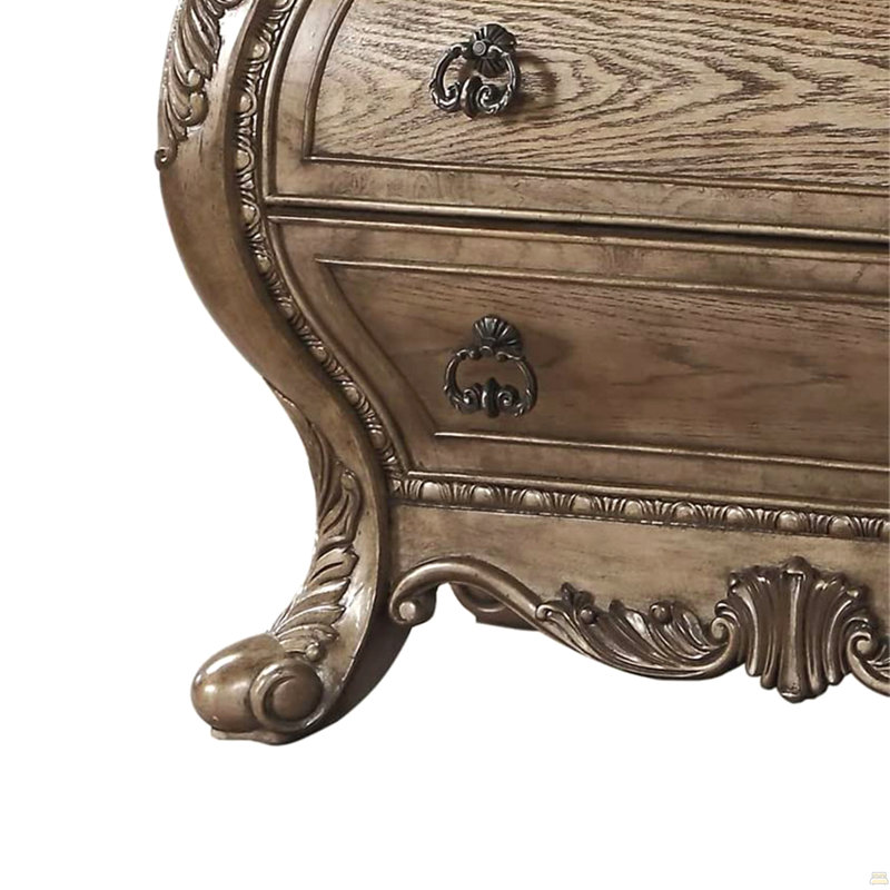 3 Drawers Nightstand
