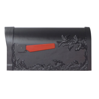 Hummingbird Curbside 9 in x 68 in Post Mounted Mailbox