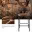 Modern Faux Leather Upholstered Waffle Tufted Bar Stool with Back (Set of 2/4)-1981278857-1981278868