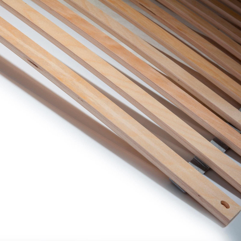 Bed Slats Roll-Up Basic Comfort, 4cm H x 140cm W x 200cm D