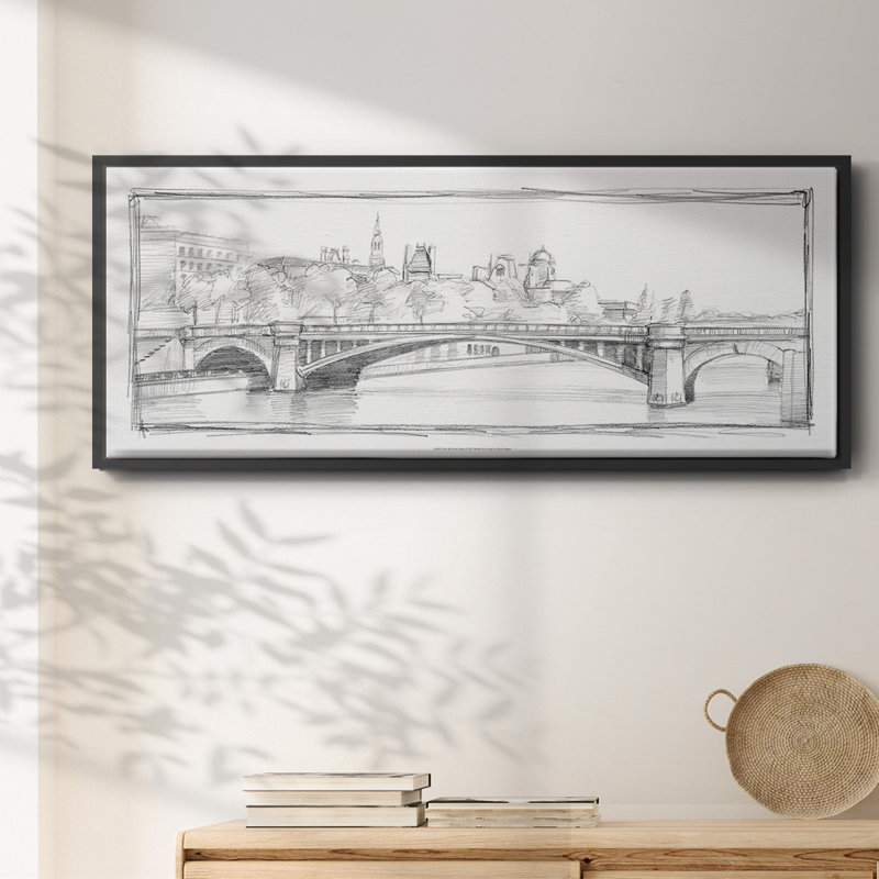 Pont de Notre Dame- Framed Canvas