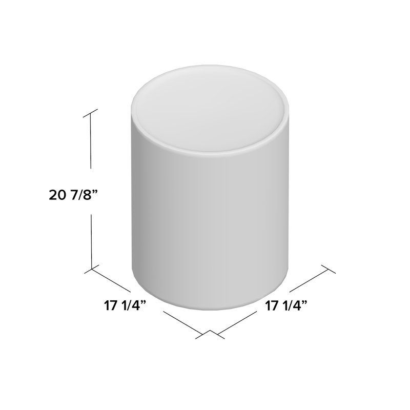 Oxley End Table, Sliver