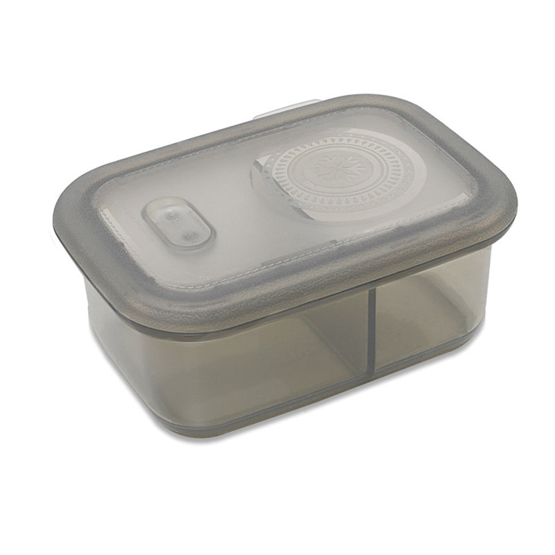 Verre en silicone 23,6 oz Contenant alimentaire, Gris