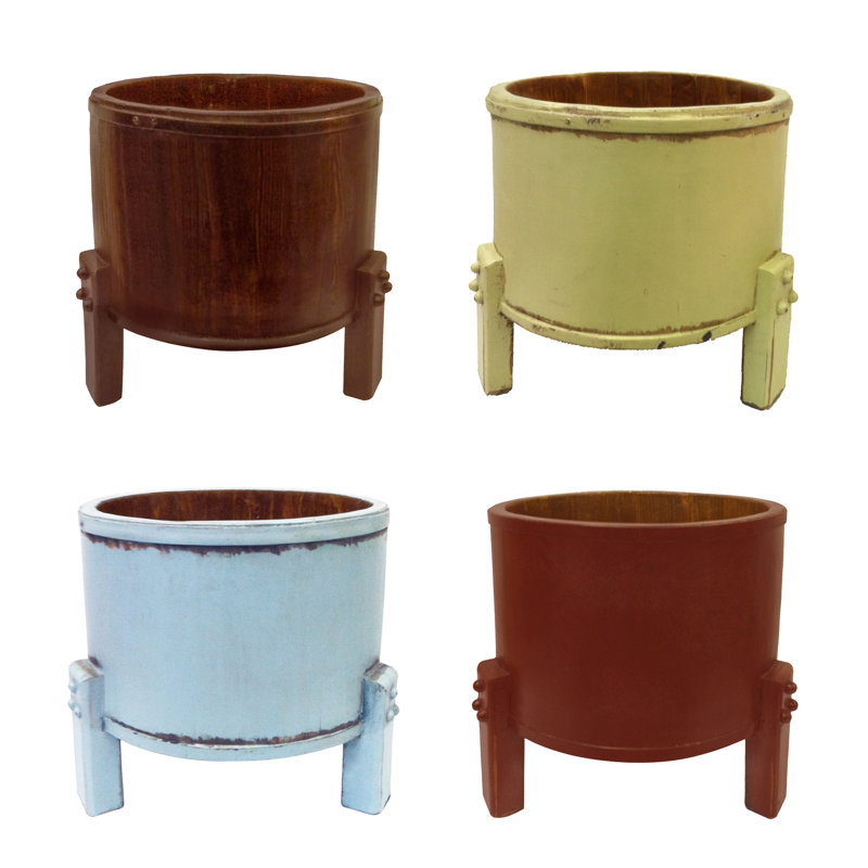 Seau de trois pattes planteur, Aqua