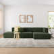 Shonnard 3 - Piece Modular Upholstered Chaise L-Sectional