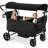 4-Seater Wagon Stroller with Push & Pull Handle, Adjustable Canopy & 5-Point Harness-125367292-125367291