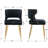 Khanya 19.75'' H Velvet Upholstered Oak Side Chair-1332638743