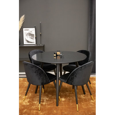 Akemi 4 - Person Dining Set