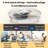 Kordae Indoor Bedroom Flush Mount Ceiling Fan with Light-1787126207-1787126206