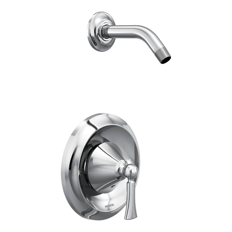 Wynford Shower Faucet with Lever Handles, Chrome